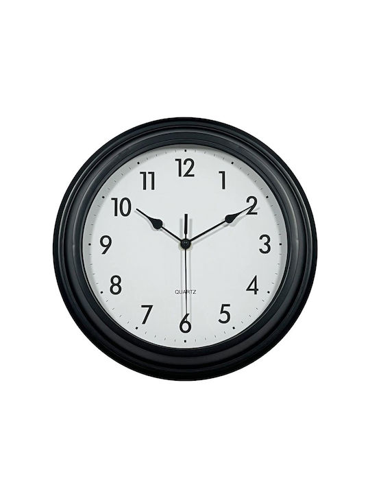 Ankor Wall Clock Plastic Gray Various Colors)