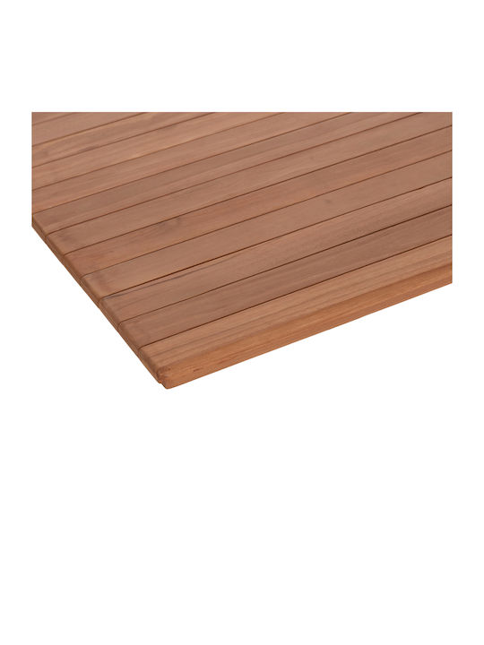 HomeMarkt Rectangular Table Surface made of Solid Wood Natural 120x80x4cm HM18138 1pcs