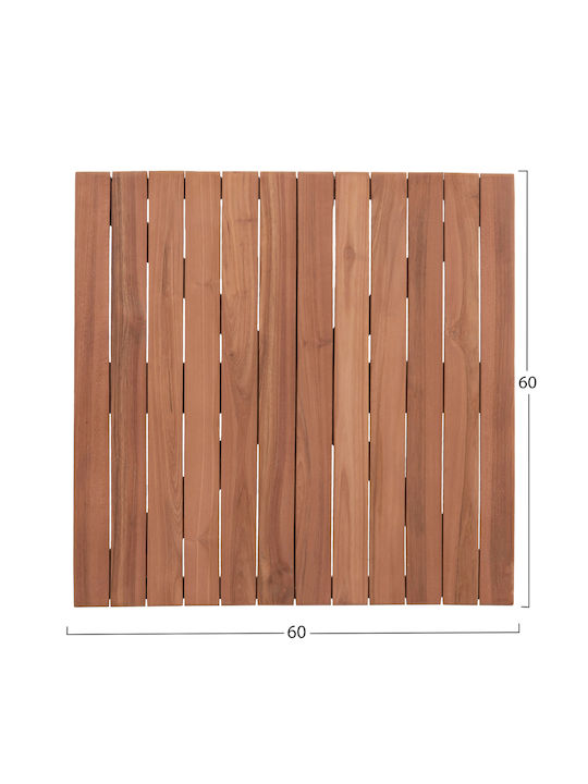 HomeMarkt Επιφάνεια Τραπεζιού από Μασίφ Ξύλο 60x60x4cm HM18135 HomeMarkt Επιφάνεια Τραπεζιού από Μασίφ Ξύλο 60x60x4cm HM18135
