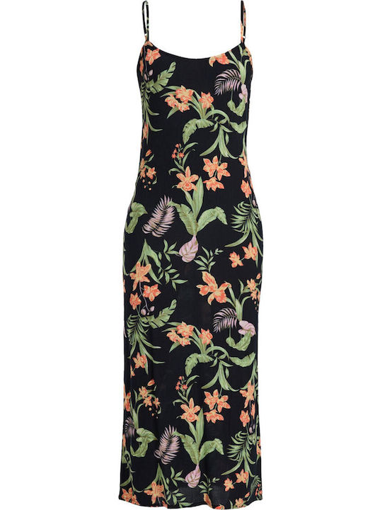 Island Escape Rochie De Vară Maxi Culoare Full Face Antracit