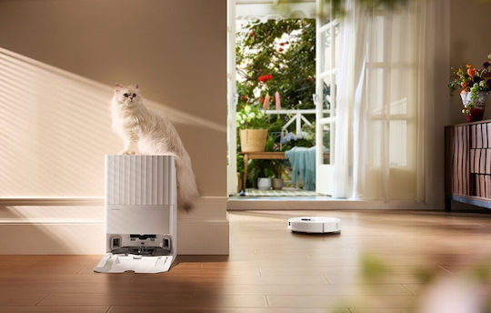 Roborock Qrevo 798 Robot Vacuum Cleaner with Laser Mapping & 10000Pa Suction Power White