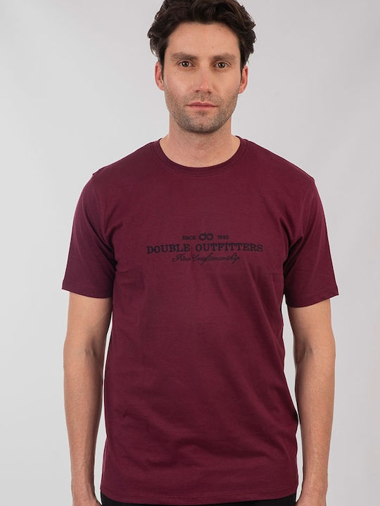 T-Shirt Burgundisch