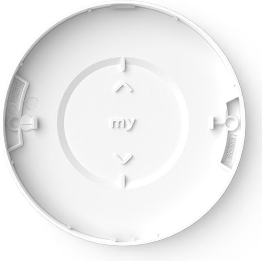 Somfy Comutator De Perete Montat Pe Perete Cu Senzor De Mișcare Cu Ramă Albă