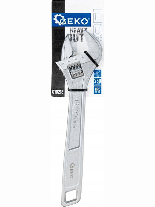 Geko French Wrench with Adjustable Opening 10mm 254mm