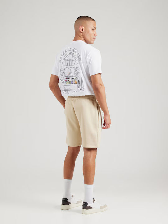 Ellesse Molla Αθλητική Ανδρική Βερμούδα Μπεζ