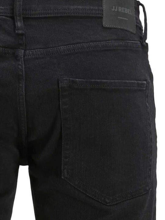 Men's Shorts Jeans Black Denim