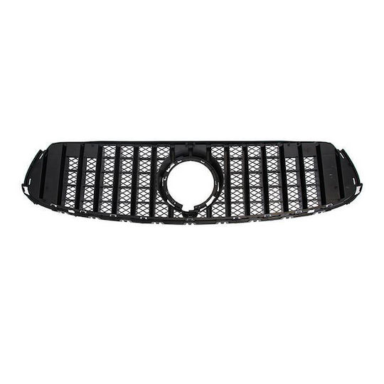 Mercedes-Benz GLC-Class X253 19+ Facelift GTR Panamericana Honeycomb Design Black Chrome Mask