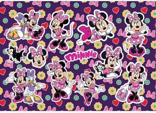 Diakakis Imports Disney Minnie Mouse Μπλοκ Ζωγραφικής Minnie 23x33 40φυλ Αυτοκ-στενσιλ 2σελ Χρ 2σχ 000564986