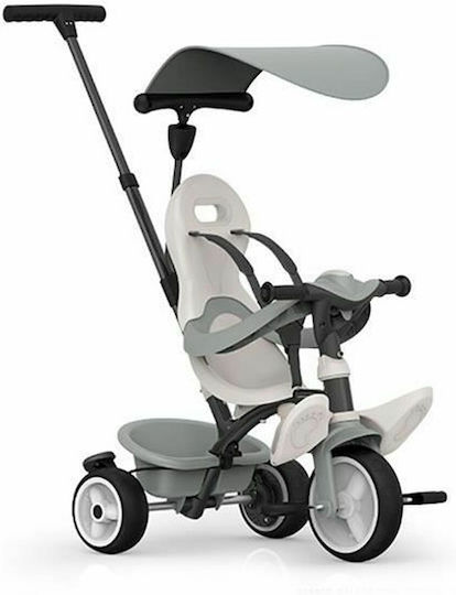 Smoby Baby Balade Превозно Средство с Ръкохватка за Родител 3 в 1 за 10 Месеца Сив