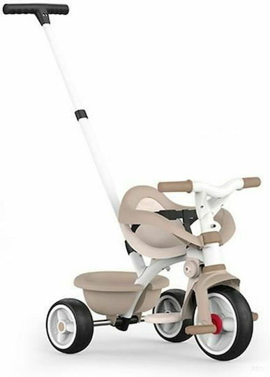 Smoby Be Move Comfort Превозно Средство с Ръкохватка за Родител 3 в 1 за 10 Месеца Бежово
