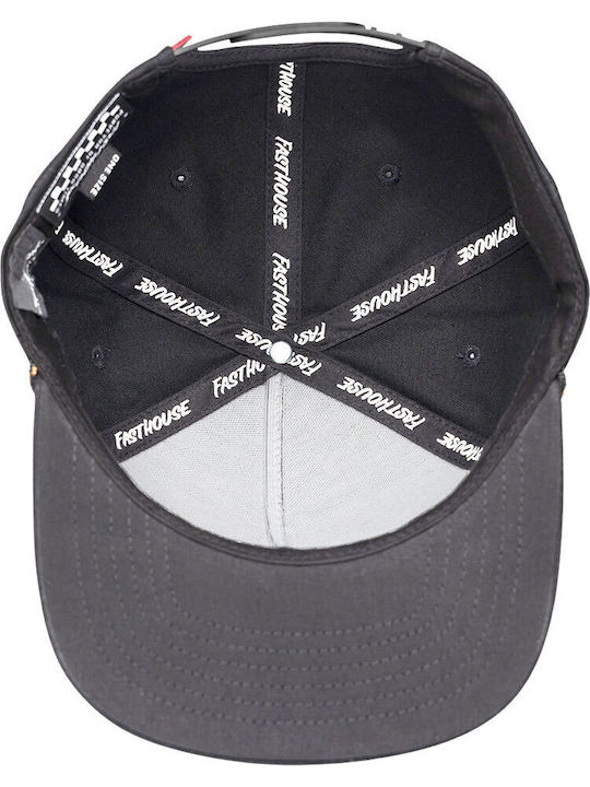 Шапка с козирка Fasthouse Krest Snapback Черна