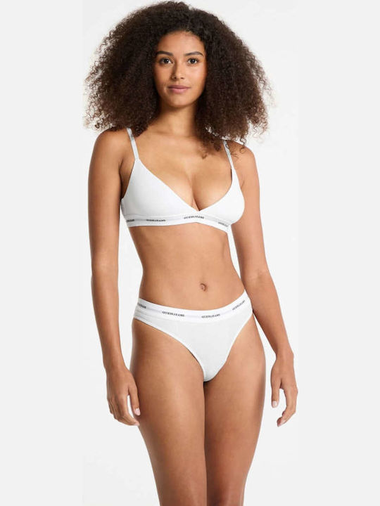 Women's Bra without Padding White