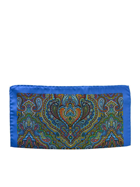 Men's Silky Handkerchief Blue