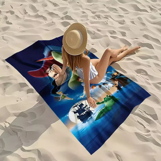 By Queen Beach Towel Blue 100x60cm.