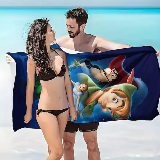 By Queen Beach Towel Blue 100x60cm.