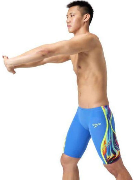 Speedo 1585718465 Men's Competition Jammer Blue
