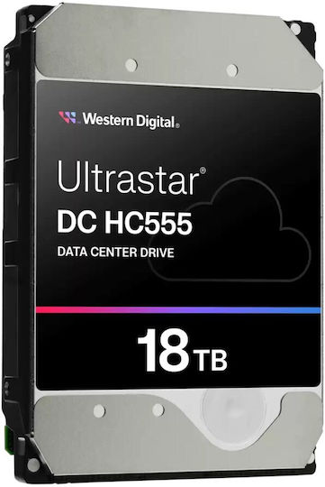 Western Digital Ultrastar 18TB HDD Hard Drive 3.5" SAS 3.0 7200rpm with 512MB Cache for Server 0B47747