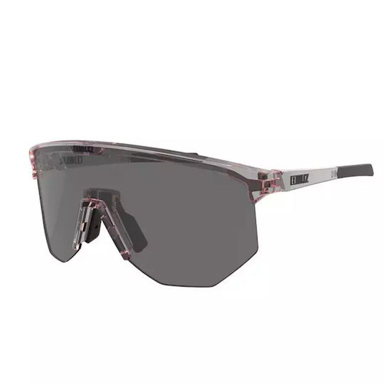 Bliz Cycling Glasses Hero with Pink Frame & Dark Lenses