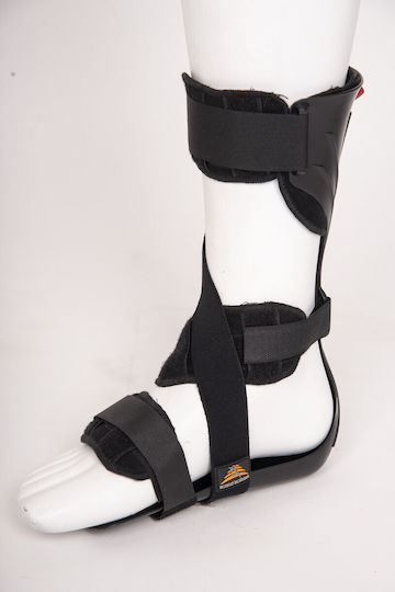 Medical Brace Ankle Splint Right Side Black MB.6320