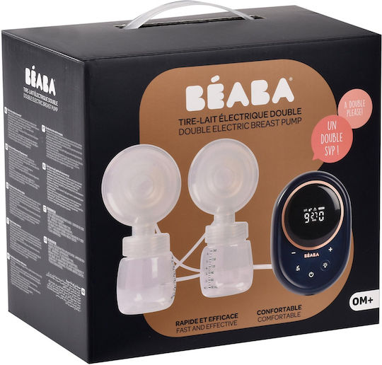 Beaba Electric Double Breast Pump Battery Blue 180ml