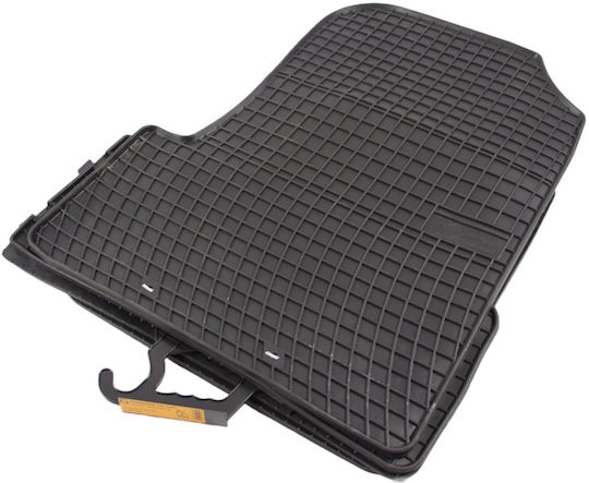 Frogum Set of Front and Rear Mats 4pcs for Honda CR-V 2006-2011 Black