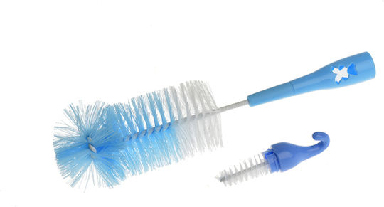 Akuku Cleaning Brush for Baby Bottles Blue 1pcs