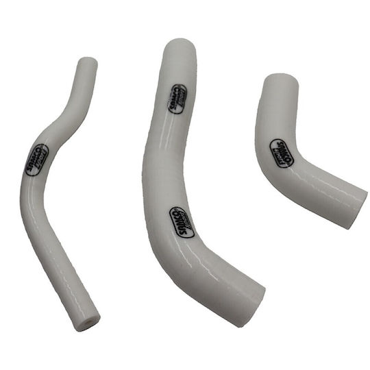 Silicone Radiator Hoses Yamaha Crypton X 135 White