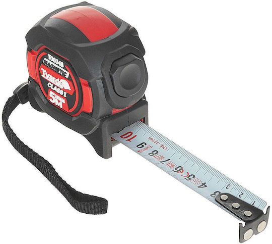 Double-Sided Magnetic Tape Measure Automatic Stop 5 M X 25 Mm Tvardy T00348