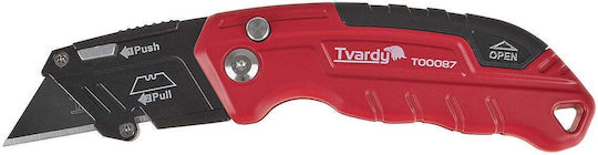 Cutter flexibil cu lamă trapezoidală Sk2h 60 x 19 x 0,6 mm Tvardy T00087a