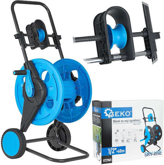 Sky-line Garden Hose Reel 1 2" 60 M Geko G72965
