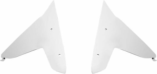 WRS Motorcycle Side Plastic Side Air Vents Smoked for Yamaha Tenere 700 2019-2020 Transparent 1pcs