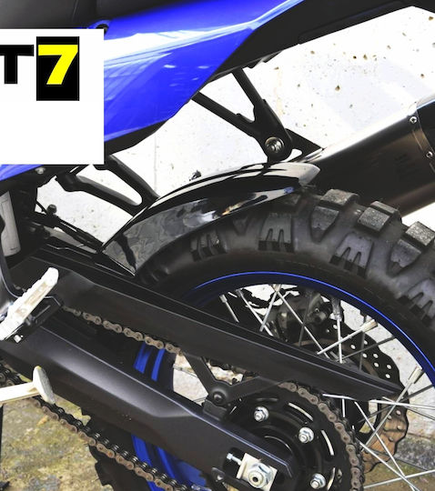 C-Racer Πίσω Λασπωτήρας Τροχού Μοτοσυκλέτας για Yamaha Tenere 700 Μαύρο