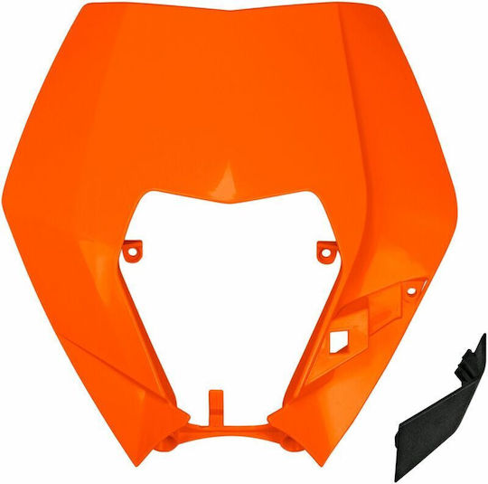 UFO Motorcycle Headlight Cover Orange 1pcs