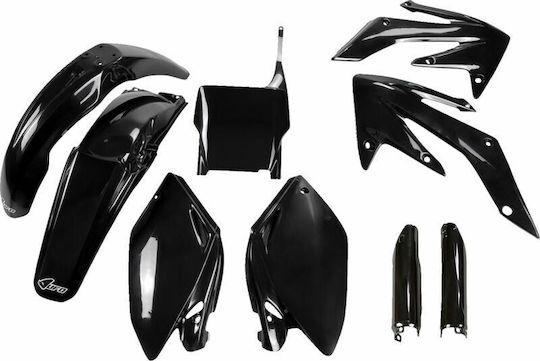 UFO Motorcycle Plastic Set for Honda CRF 250 Black 1pcs