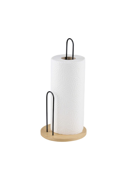 ArteLibre Wooden Paper Towel Holder Brown 06451479