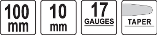 Yato 17pcs Gap Adjustment Filler Measurement