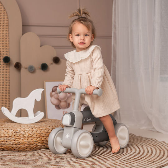 Lorelli Ride On Gray Baby Push Walker