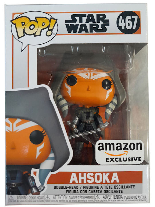 Funko Pop! Filme: Star Wars: Der Mandalorianer - Ahsoka (Hooded) (Kapuzen-) 467 Wackelkopf Sonderausgabe