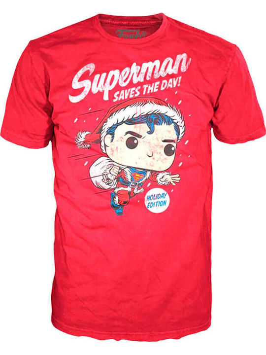 Funko Pop! Tees Filme: DC Comics - DC Comics Beflockt Sonderausgabe