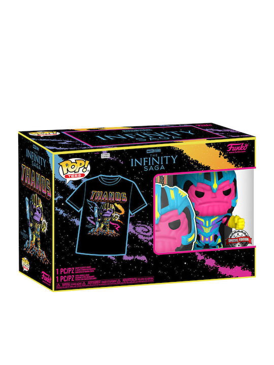 Funko Поп! Tees Marvel: Пазители на галактиката - Saga Thanos Ексклузивен