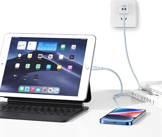 Usams Series Regular la Cablu Lightning 30W Verde 1m (SJ717USB02)
