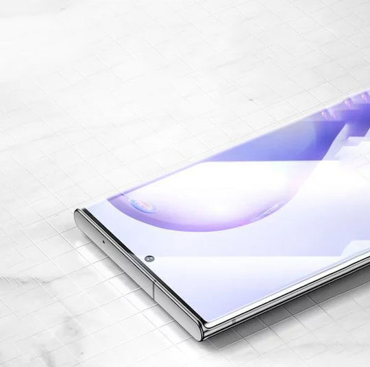 T-Max Lamp Included 3D UV Liquid Full Glue Full Face Tempered Glass (Galaxy S22 Ultra 5G)
