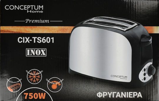 Conceptum Conceptum Toaster Inox CIX-TS601