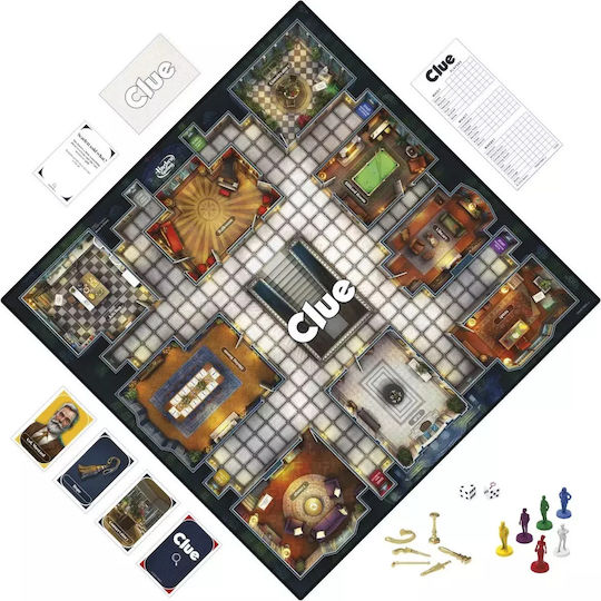 Настолна игра Cluedo The Classic Mystery за 2-6 играчи 8+ години (EN) Hasbro
