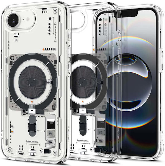 Spigen Ultra Hybrid Rückseite Kunststoff 1.2mm Transparent (iPhone 17e / 16e)