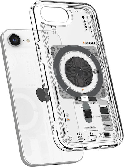 Spigen Ultra Hybrid Rückseite Kunststoff 1.2mm Transparent (iPhone 17e / 16e)