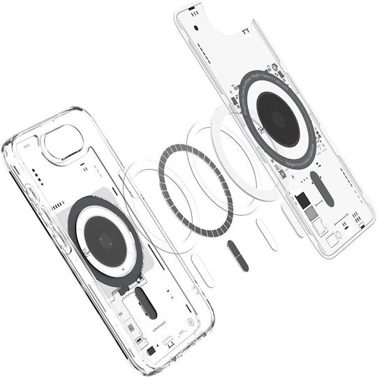 Spigen Ultra Hybrid Rückseite Kunststoff 1.2mm Transparent (iPhone 17e / 16e)