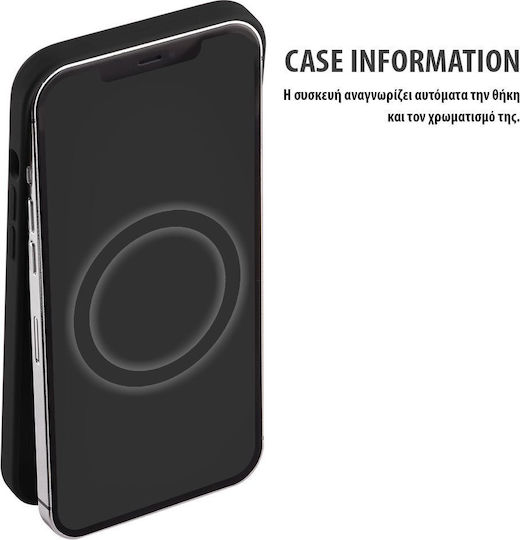 Idol 1991 Velvet Back Cover Σιλικόνης Μαύρο (iPhone 16 Pro Max)