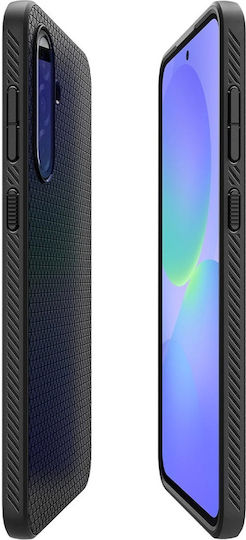 Spigen Liquid Air Back Cover Silicon 0.3mm negru mat (Galaxy A36)
