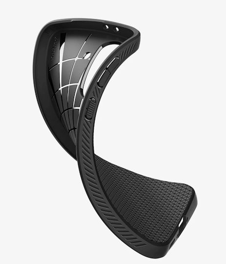 Spigen Liquid Air Back Cover Silicon 0.3mm negru mat (Galaxy A36)